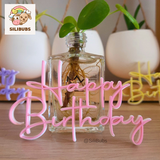 "Happy Birthday" Cake Topper