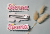 Personalised Hair Clip 1pc
