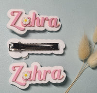 Personalised Hair Clip 1pc