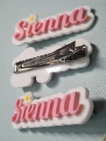 Personalised Hair Clip 1pc