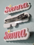 Personalised Hair Clip 1pc