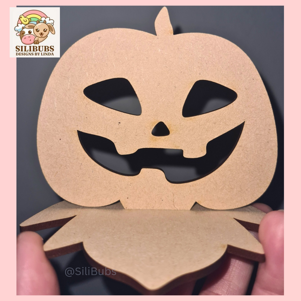 Spooky Pumpkin tealight stand - Craft Pack