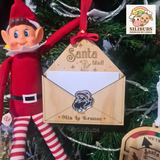 Personalised Santa Letter Holder- Ornament