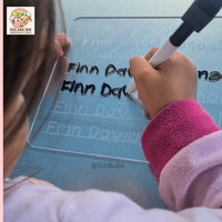 Personalised Writing Board- "Let's learn to write my name"