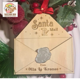 Personalised Santa Letter Holder- Ornament