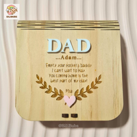 Father's Day Wooden Gift Box