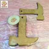 Father's Day Hammer Tags - Craft Pack