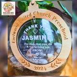 Personalised Teachers Appreciation Ornament