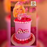 The Classic Cake Topper "Double Layered"