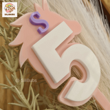 Unicorn Birthday Number