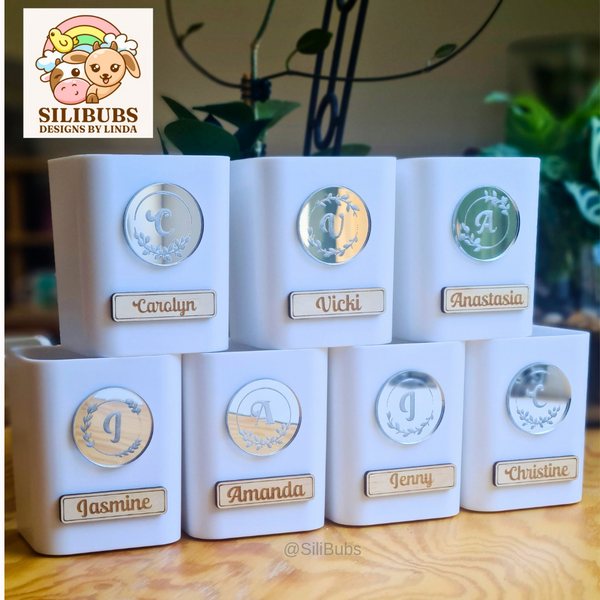 Personalised Stationery Cup Holder