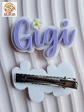 Personalised Hair Clip 1pc